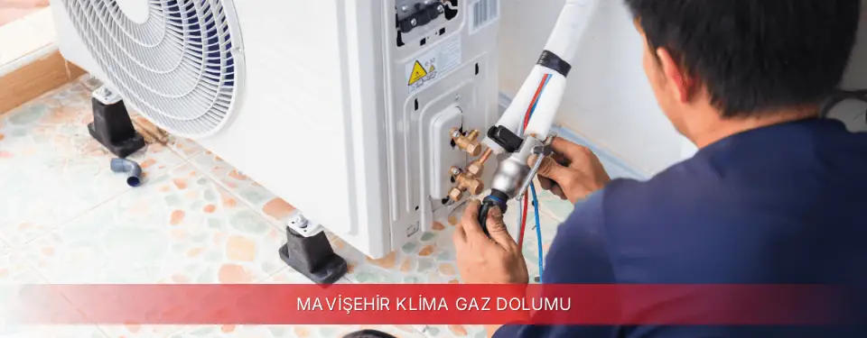 Mavişehir İlçemi Regal Klima Gaz Dolumu